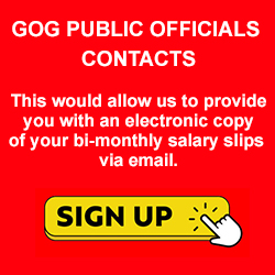 GOG Public Officials Contacts